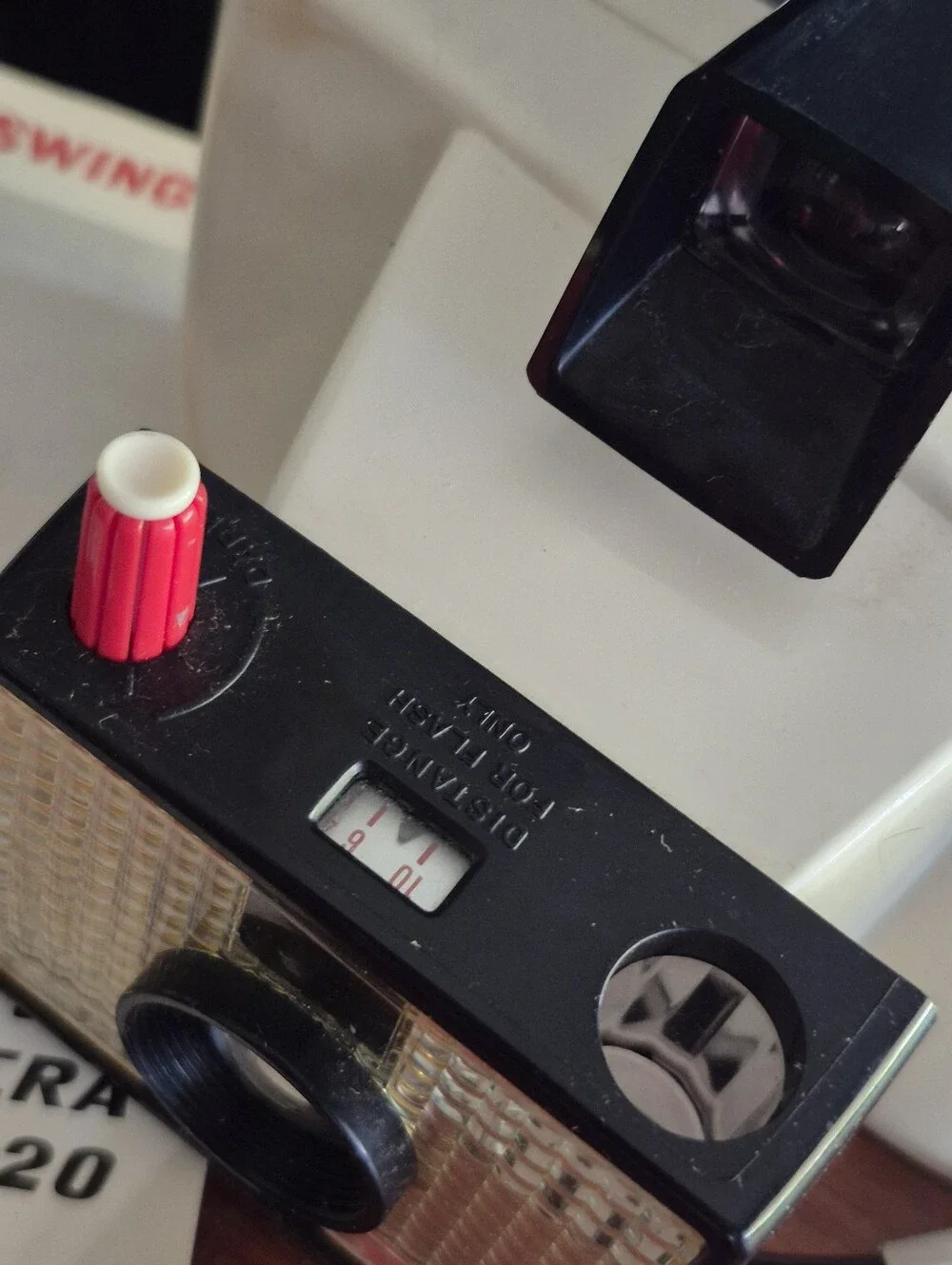 Polaroid The SWINGER Land Camera with Case